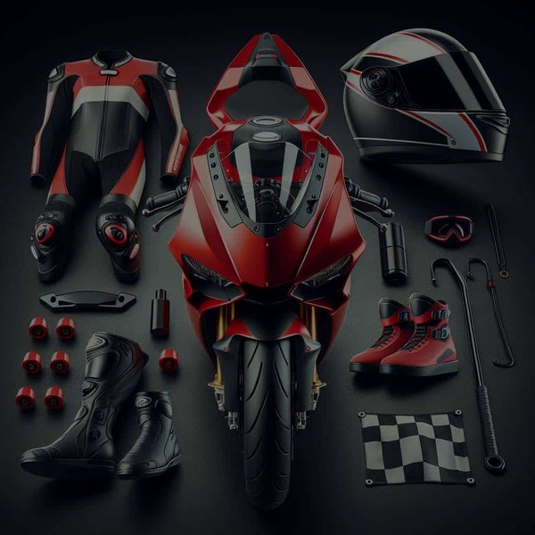 Quels sont les accessoires essentiels pour une Ducati Panigale V4 pour la protection en circuit ?