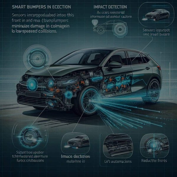 Comment les pare-chocs intelligents avec détection d'impact minimisent-ils les dommages en cas de collision à faible vitesse?